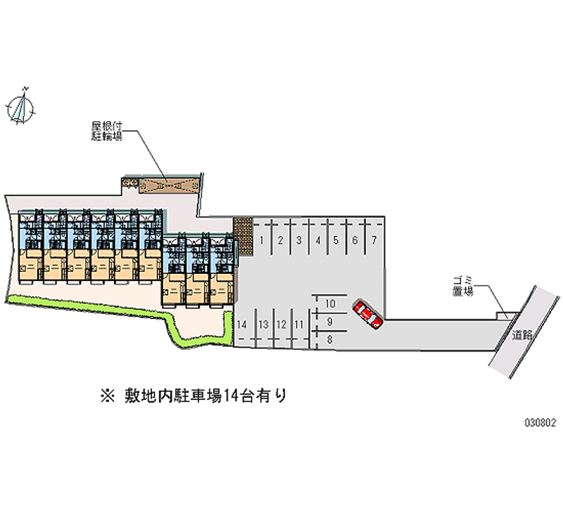 30802月租停车场