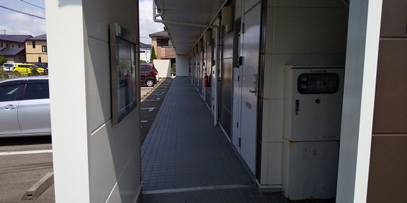 レオパレスプランドールⅢ 共用部分