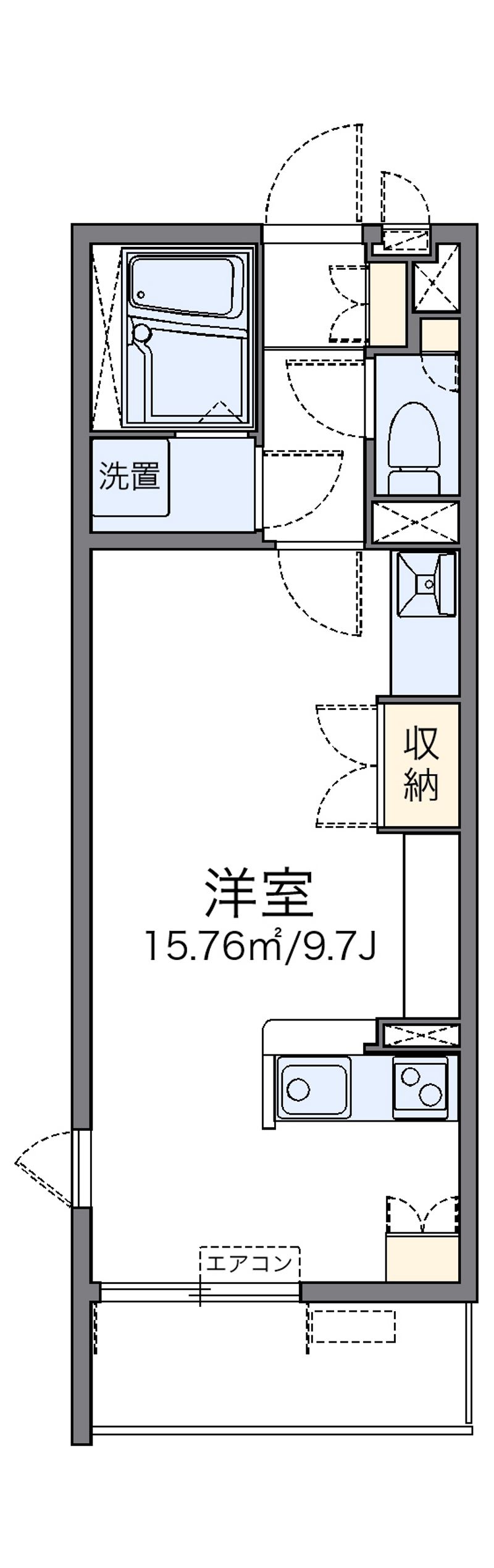 LEONEXT Urban Blue Floor plan