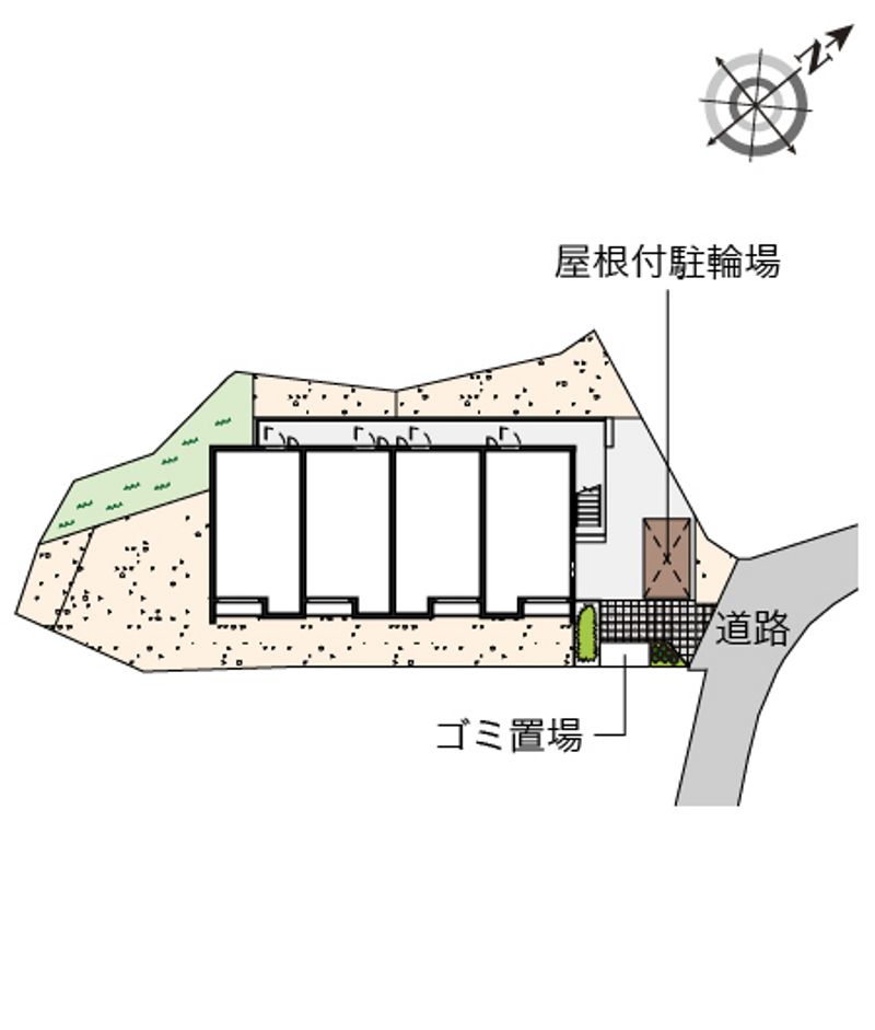 クレイノ五月折戸 配置図