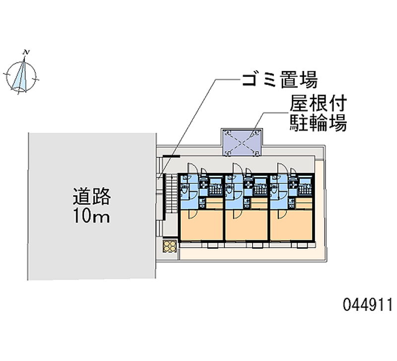 レオパレス磐手 区画図