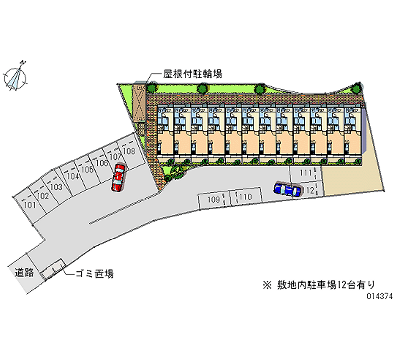 14374月租停車場