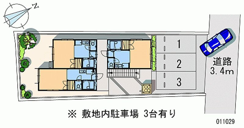 11029月租停车场