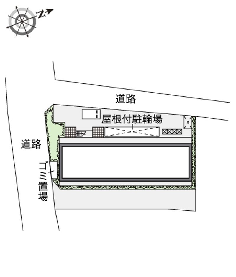 レオパレスエクセルアーク 配置図