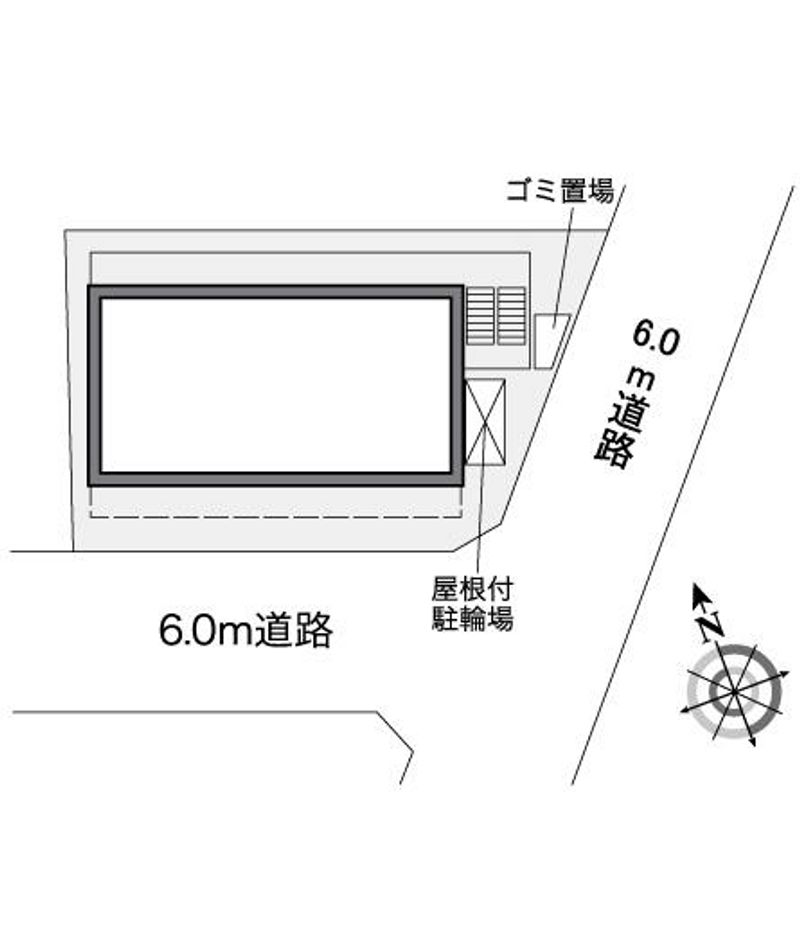 レオパレススノーヴァレー相模原 配置図