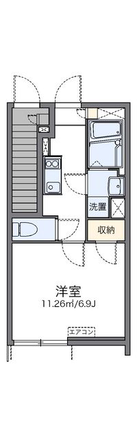 レオネクストてんまや 間取り図