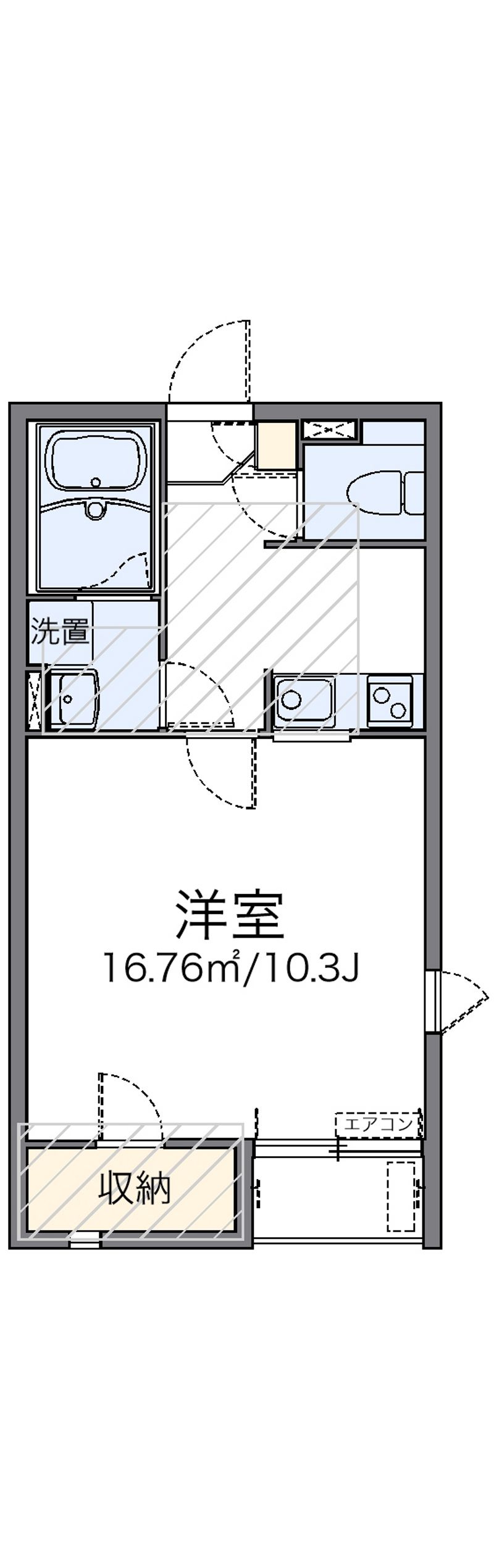 LEONEXT Oomachi Higashi Sơ đồ nhà