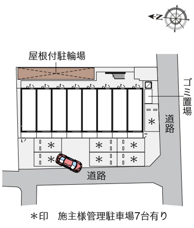 レオネクスト舟橋 配置図