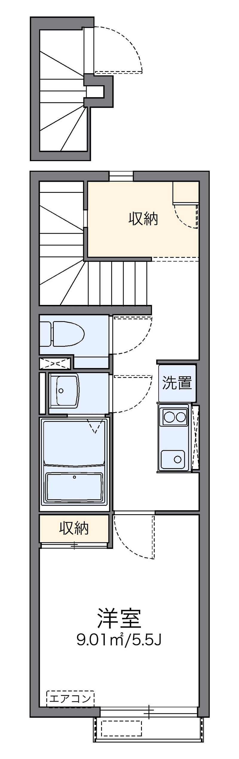 レオネクスト竹豊 間取り