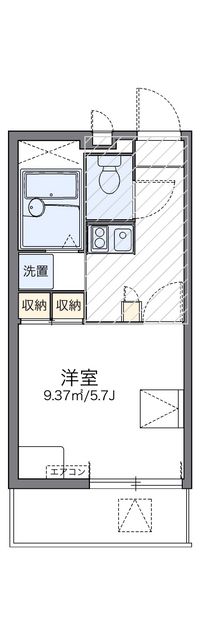 レオパレス１５ 間取り図