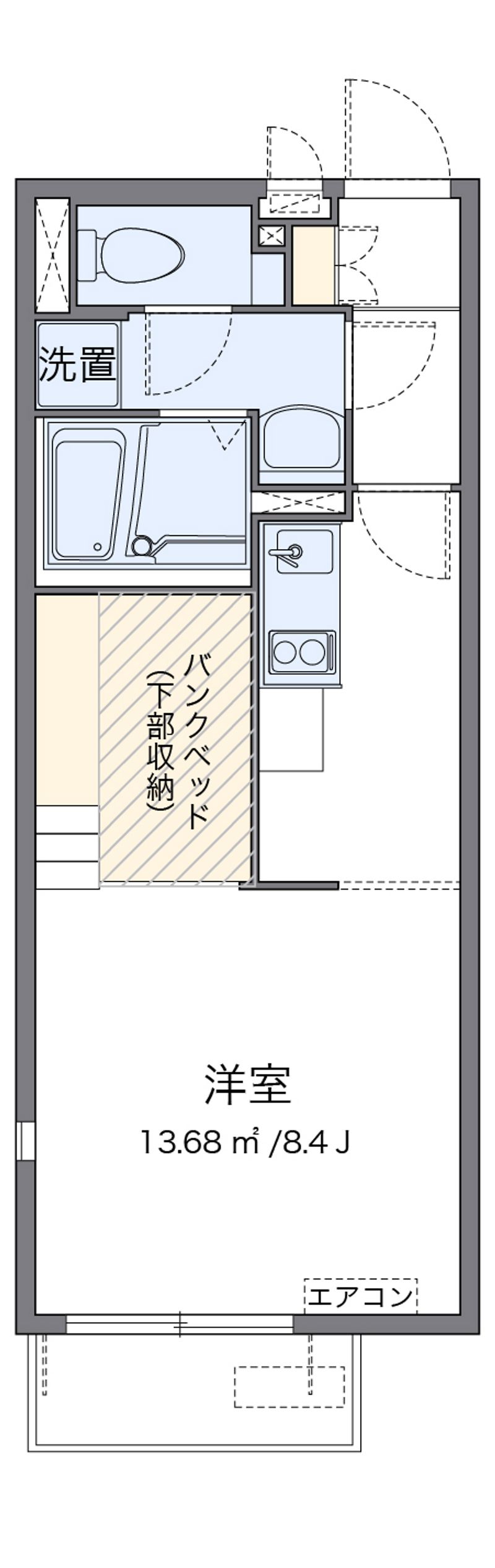 ミランダオリーブガーデンⅡ 間取り