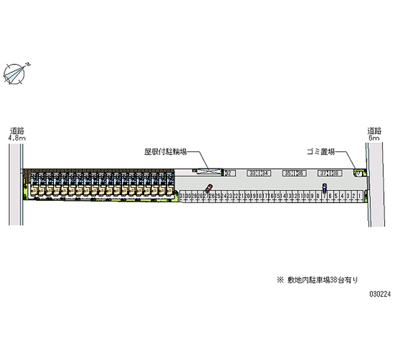 30224 bãi đậu xe hàng tháng