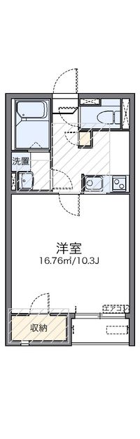 レオネクストフロレゾンＡ 間取り図