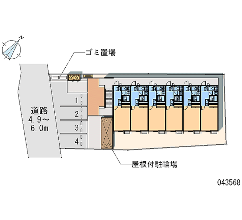 43568月租停车场