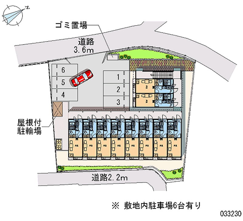 レオパレスＳｕｎｎｙＰｌａｃｅ 月極駐車場