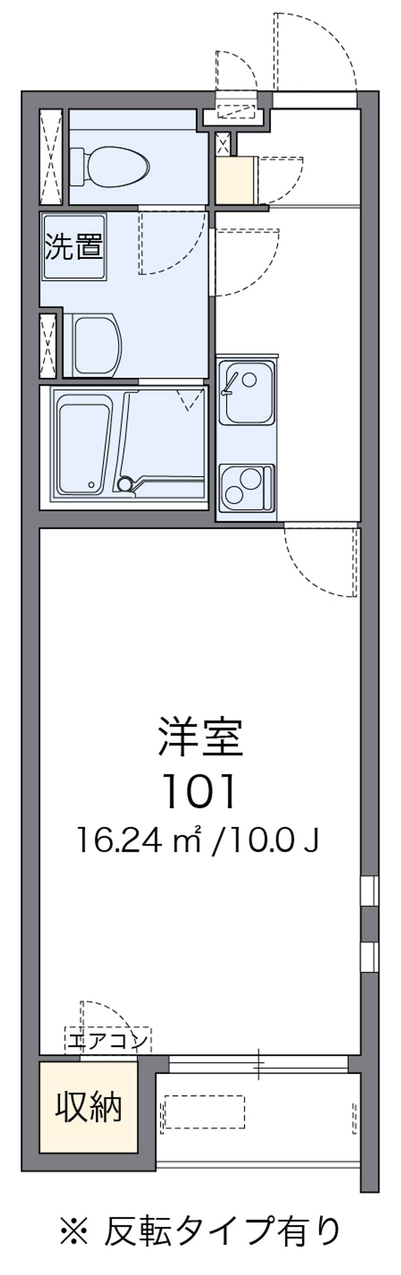 クレイノメイプルハイム 間取図