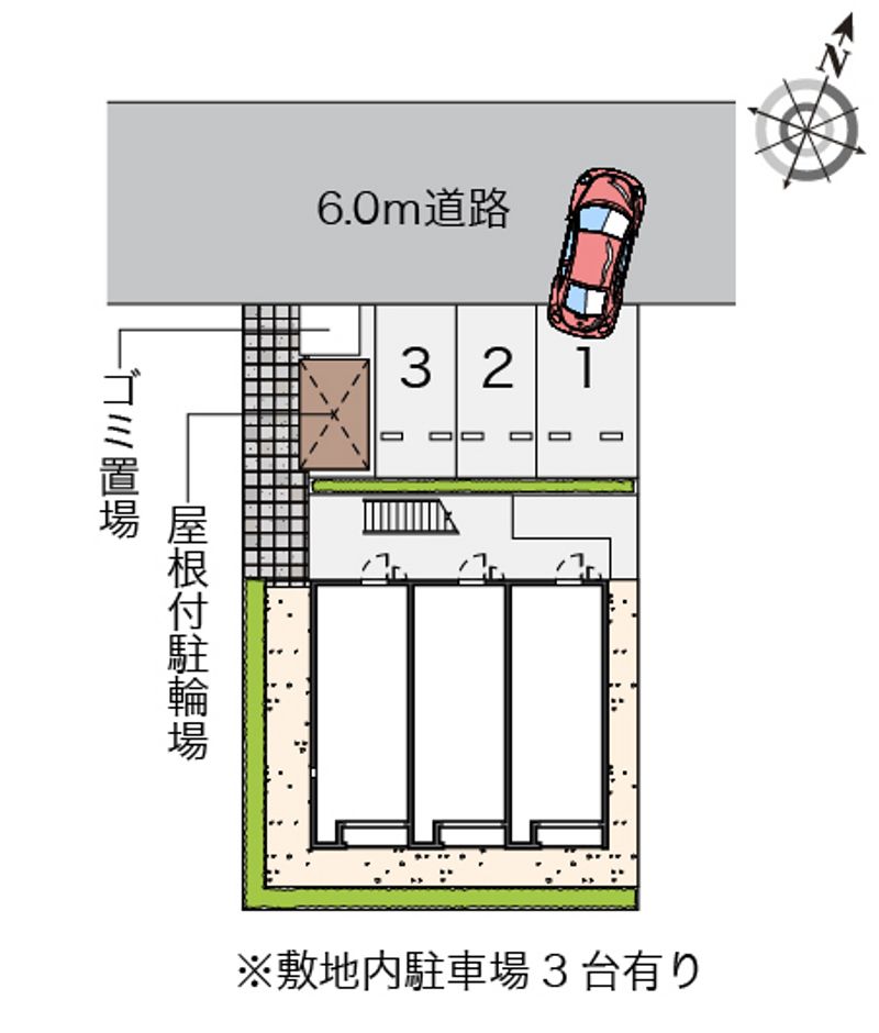 レオネクスト東山田 配置図
