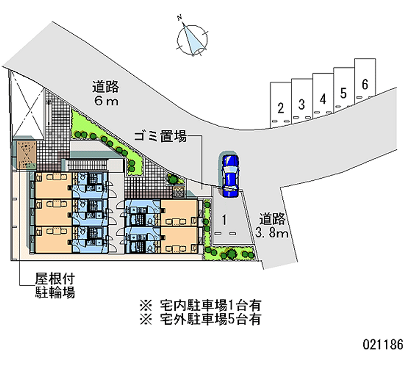 21186月租停車場