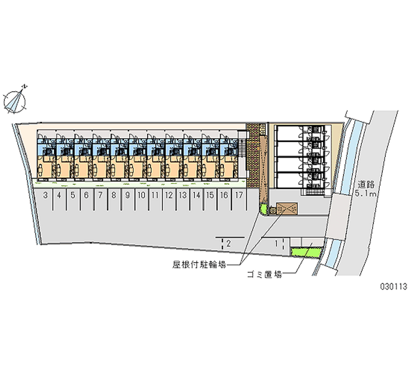 30113 Monthly parking lot