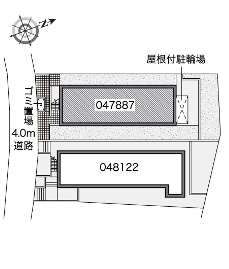レオパレスヴァンベールⅠ 配置図