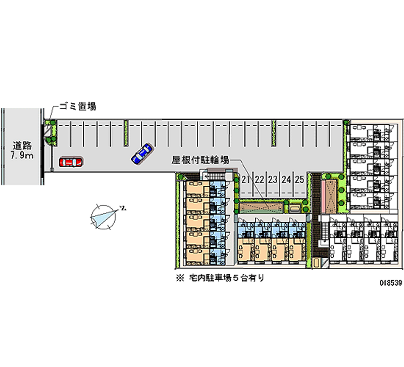 18539月租停车场