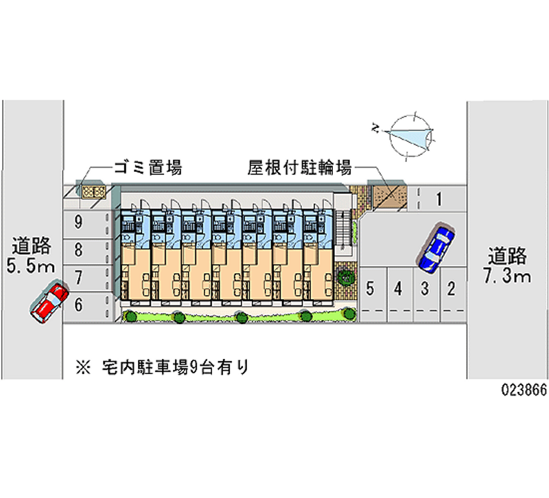 23866月租停車場