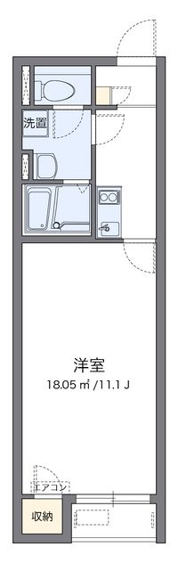 レオネクストカサデエスペランサ 間取り図