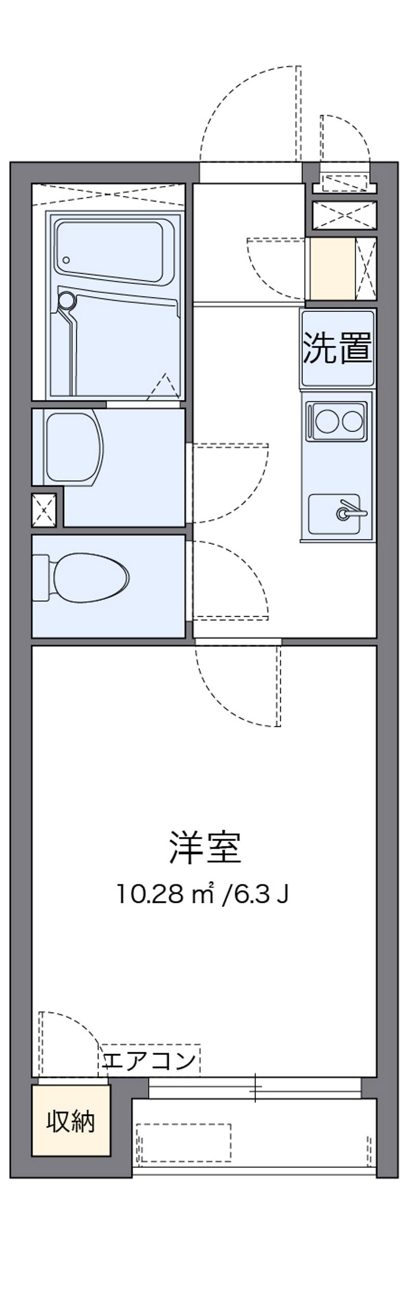 ミランダ曳六 間取図