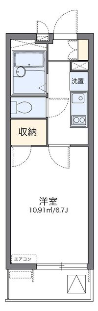 レオパレス名古屋正木 間取り図