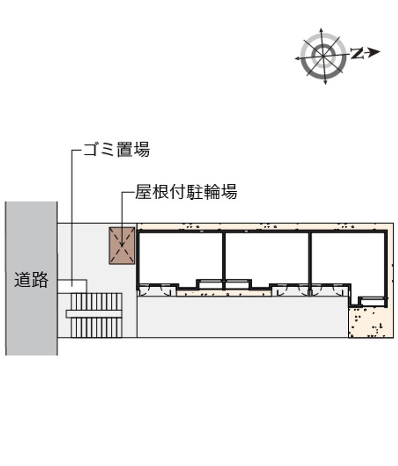 クレイノ向日葵　レジデンス 配置図