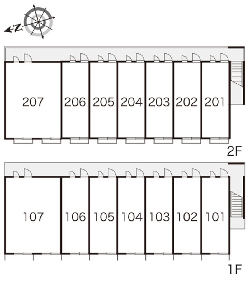 leopalace Excel Asahi 户型布局图