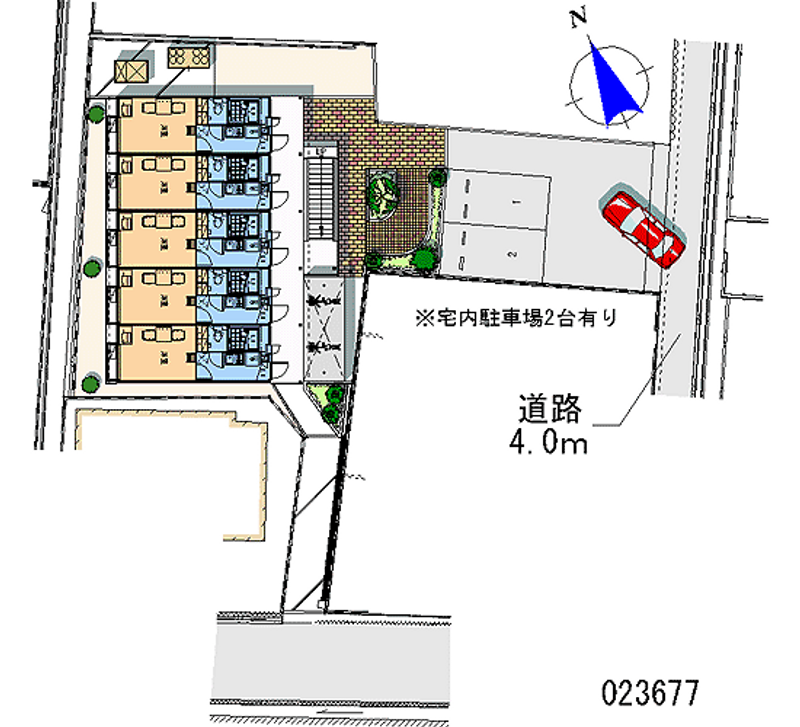 レオパレスＵｒｂａｎ　Ｆｏｒｅｓｔ 月極駐車場