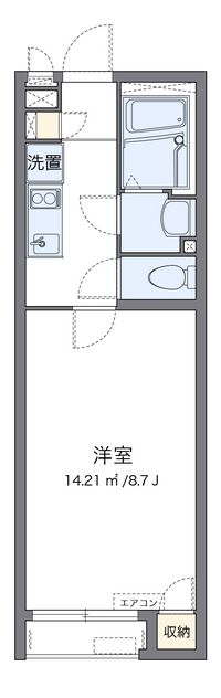 クレイノボヌール　テルマエ 間取り図