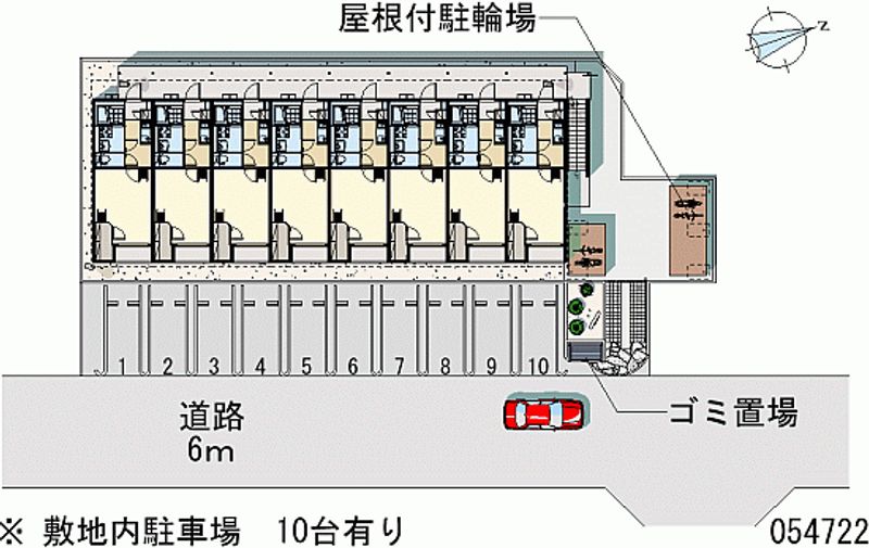 レオネクスト瑠璃 月極駐車場