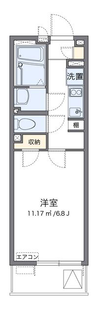 レオネクストジャスミン 間取り図