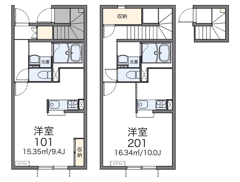 レオネクストほの香 間取図