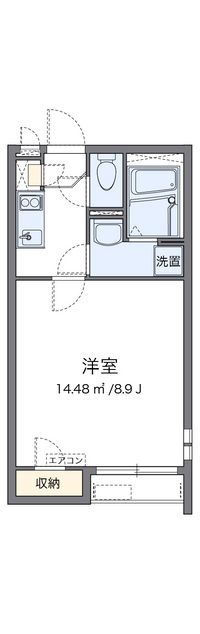 クレイノカリン 間取り図