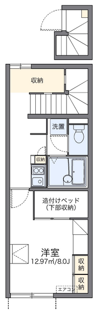 レオパレスリベラベントⅠ 間取り