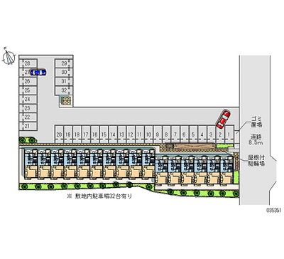 35351 Monthly parking lot