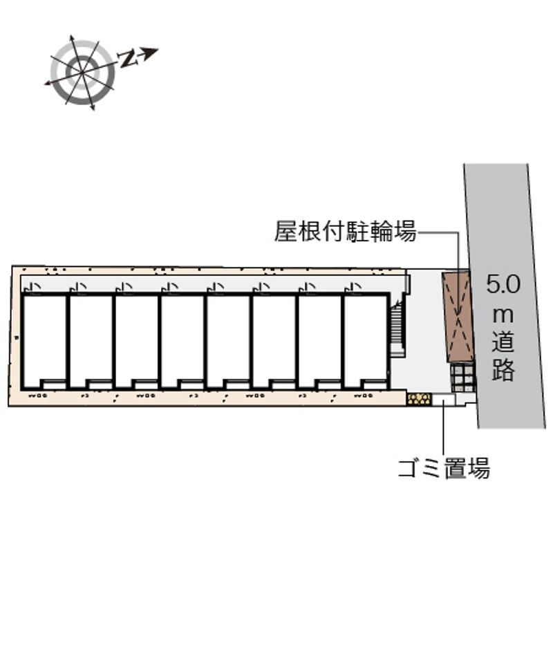 レオネクストオリーブハウス 配置図