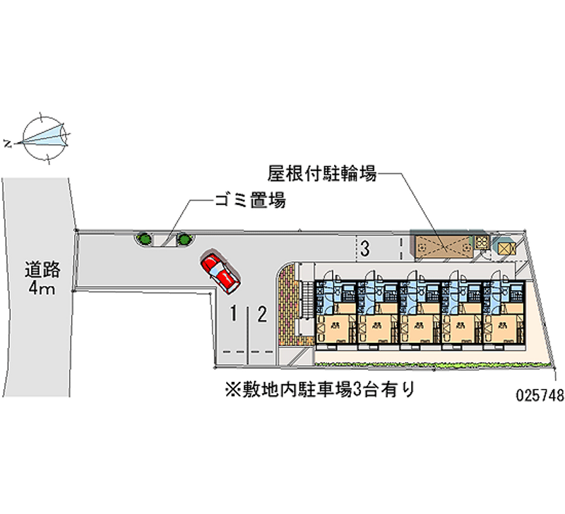 レオパレスＰｉｎｅ 月極駐車場