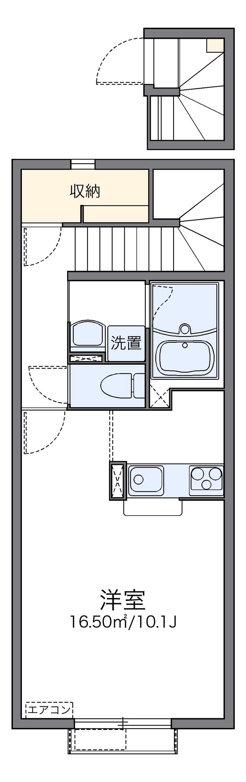 レオネクストハートランドⅡ 間取図