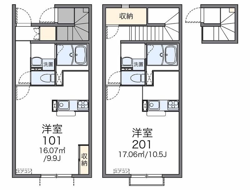 レオネクスト上野台Ⅳ 間取図