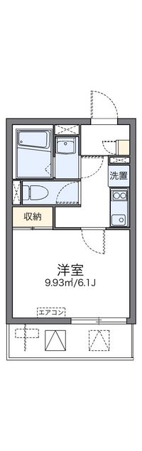 レオネクストＭ＆Ｈ　Ⅱ 間取り図