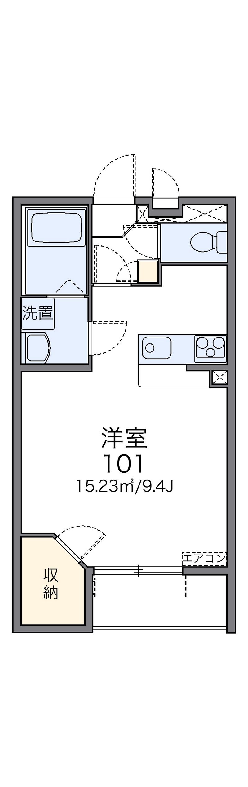 レオネクスト北鴻巣 間取図