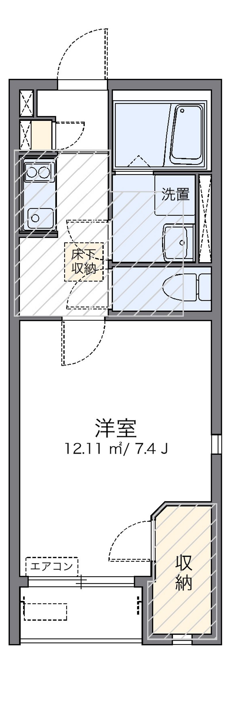 レオネクストクレール 間取図