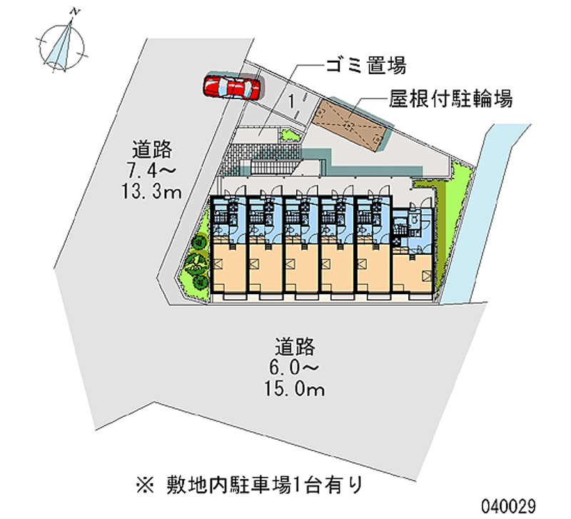 レオパレスティンカーベル 区画図