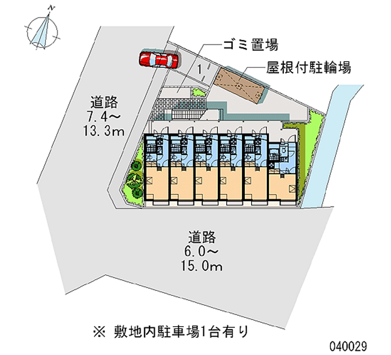 40029 Monthly parking lot