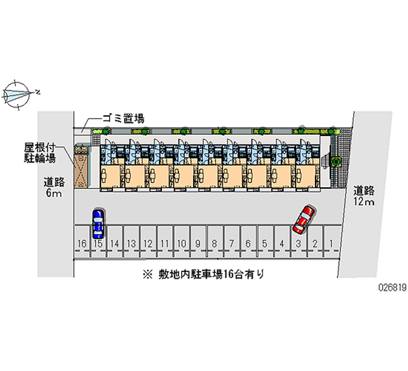 26819 Monthly parking lot