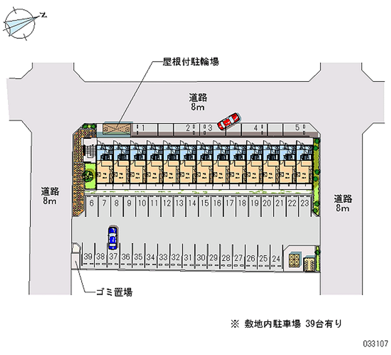 33107 Monthly parking lot